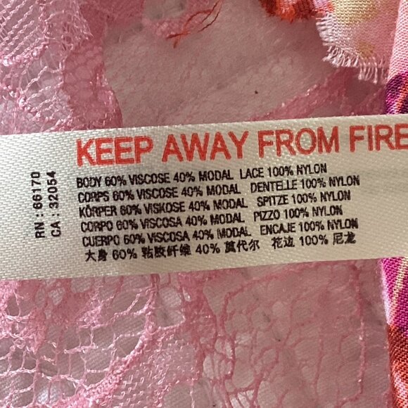 NWT Intimately Free People Sun Fade Floral Slip Dress Lace Size M - Picture 8 of 16